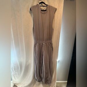 Free people movement sweat jumpsuit